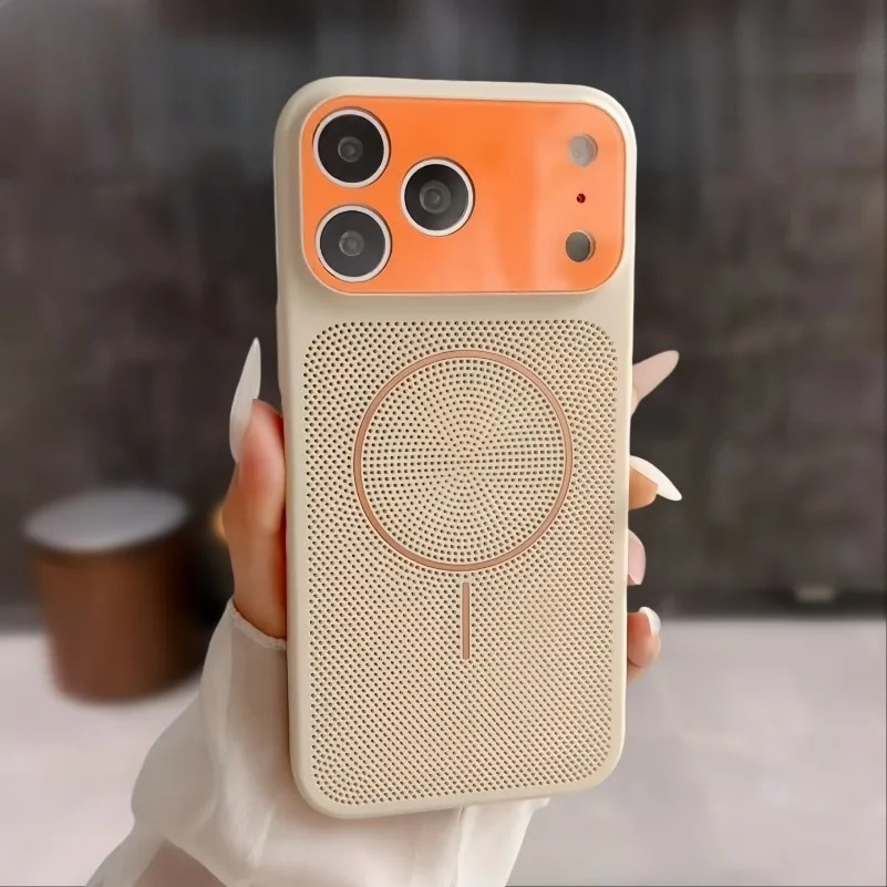 Heat Dissipation Mesh Breathable Case - Funda Magnética con Disipación de Calor