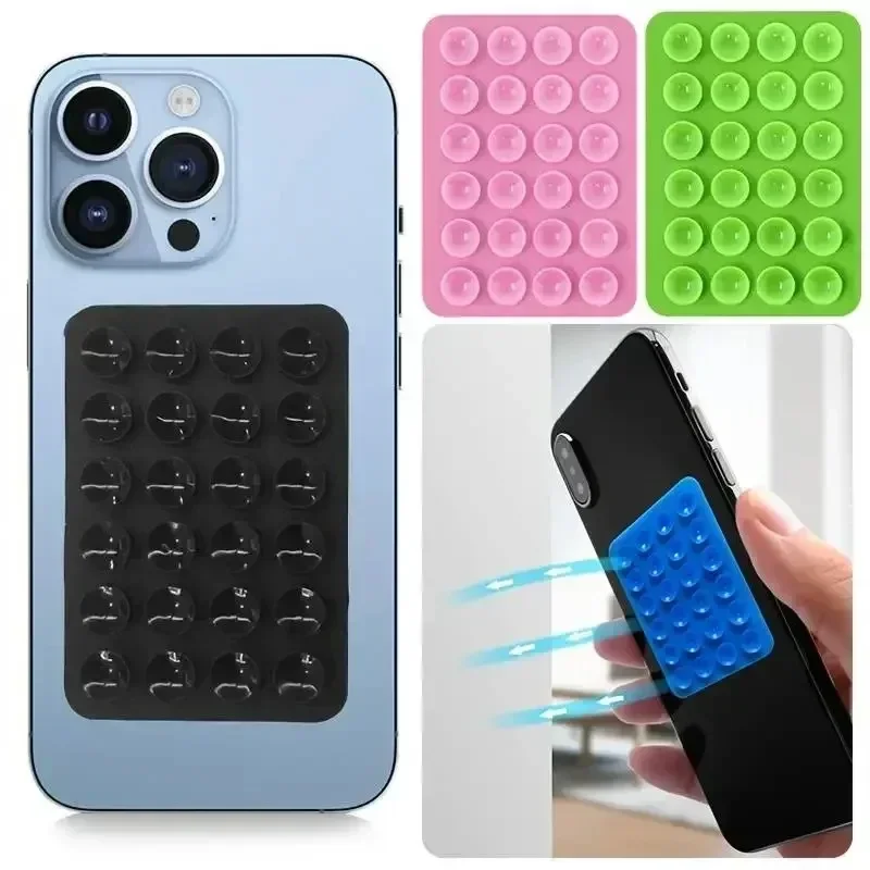 Phone Cases - Soporte Multifuncional de Silicona con Ventosa