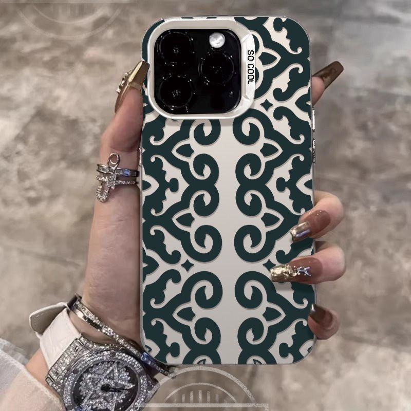 Vintage Floral Pattern Soft Case - Funda Vintage con Diseño Paisley para