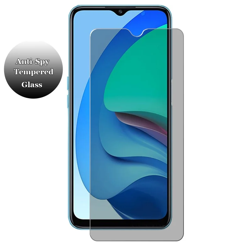 Anti Spy Privacy Glass Case - Funda de vidrio templado antiespía para