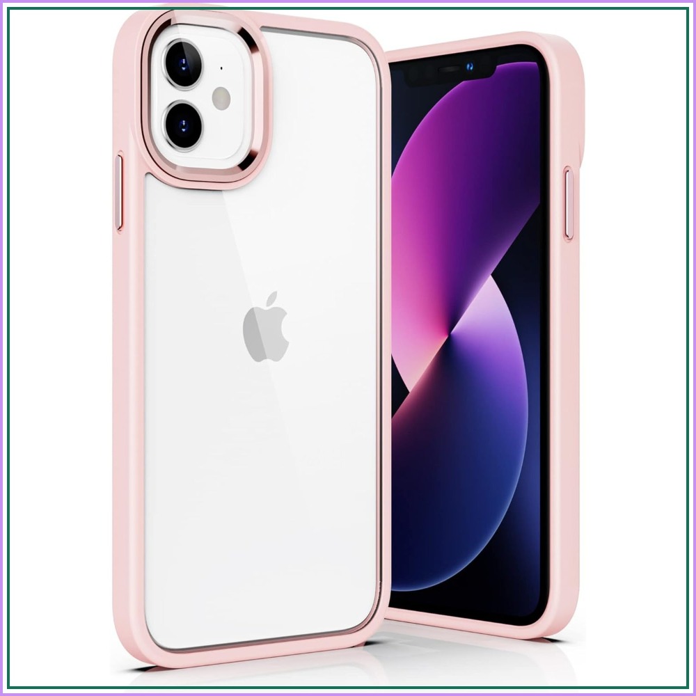 Clear Shockproof Bumper Case - Funda transparente a prueba de golpes