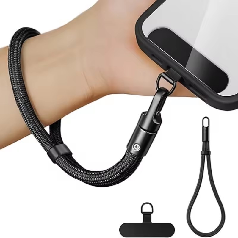 Crossbody Lanyard Neck Strap Case - Cordón universal para teléfono con clip