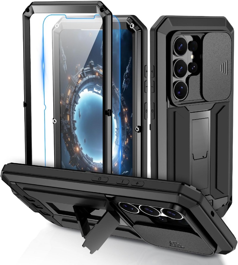Heavy Duty 360 Full Body Protective Case - Funda Protectora de Metal Resistente para