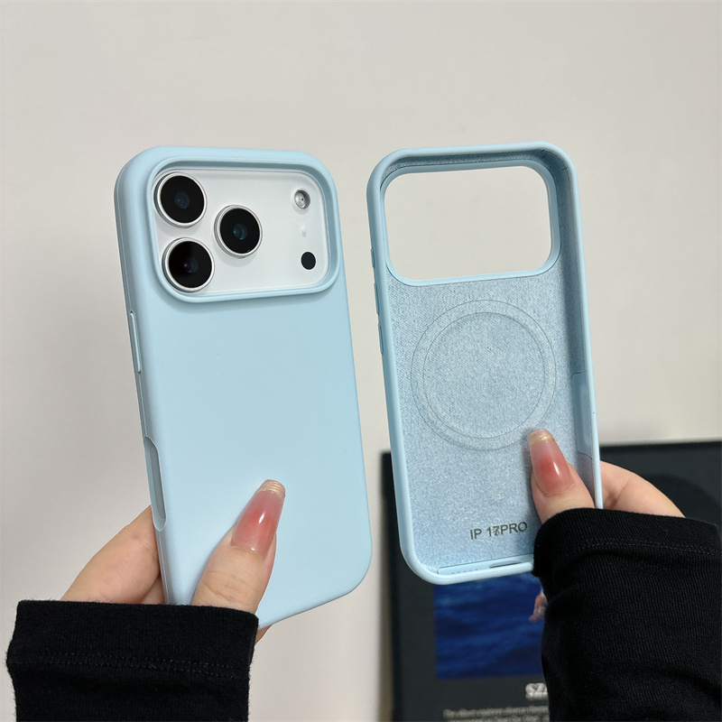Liquid Silicone Magnetic Phone Case - Funda Magnética de Silicona Líquida para