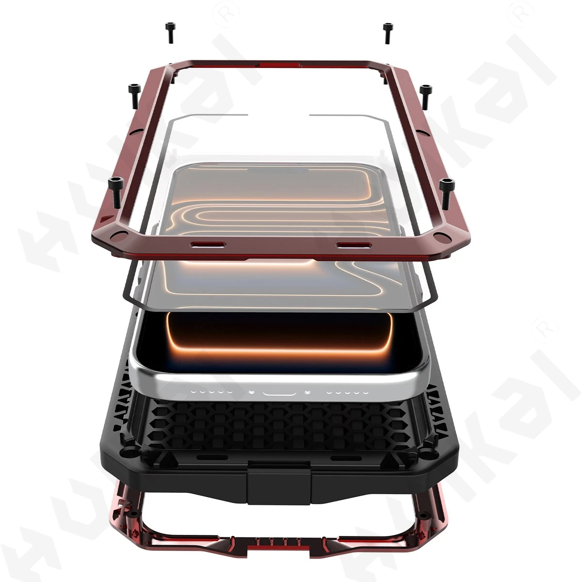 Heavy Duty 360 Full Body Protective Case - Funda para iPhone 18 17 16