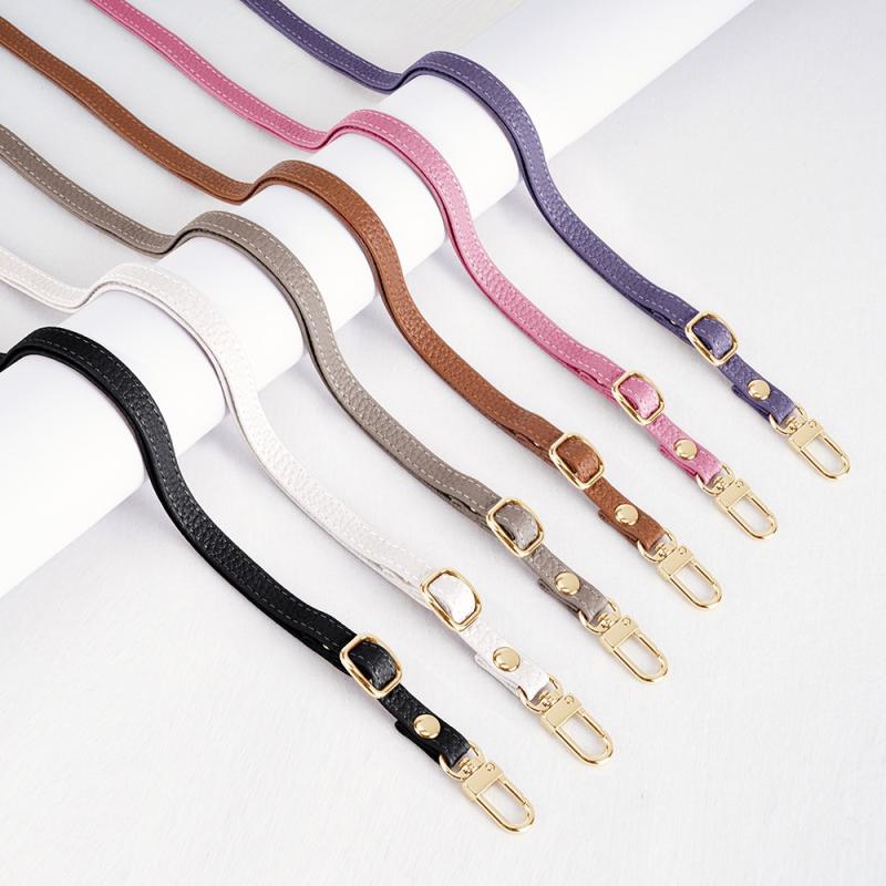 Crossbody Lanyard Neck Strap Case - Cordón Universal de cuero para teléfono