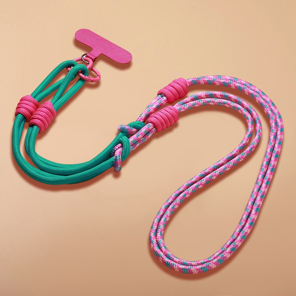 Crossbody Lanyard Neck Strap Case - Correa versátil 3 en 1 para
