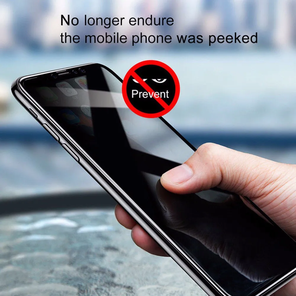 Anti Spy Privacy Glass Case - Protector de pantalla de vidrio templado