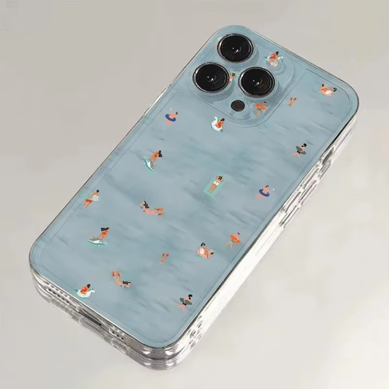 Funda de Teléfono con Diseño d - Clear Shockproof Bumper Case reseña y precio