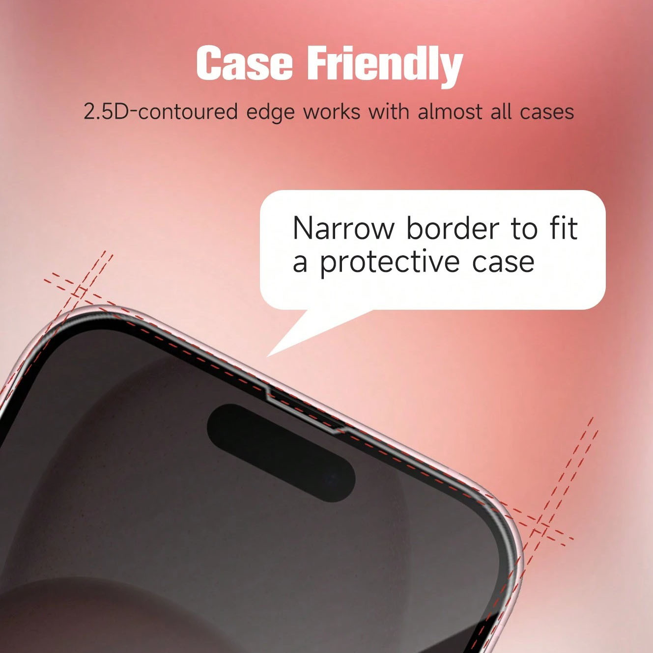 Protector de pantalla de priva - Anti Spy Privacy Glass Case reseña y precio