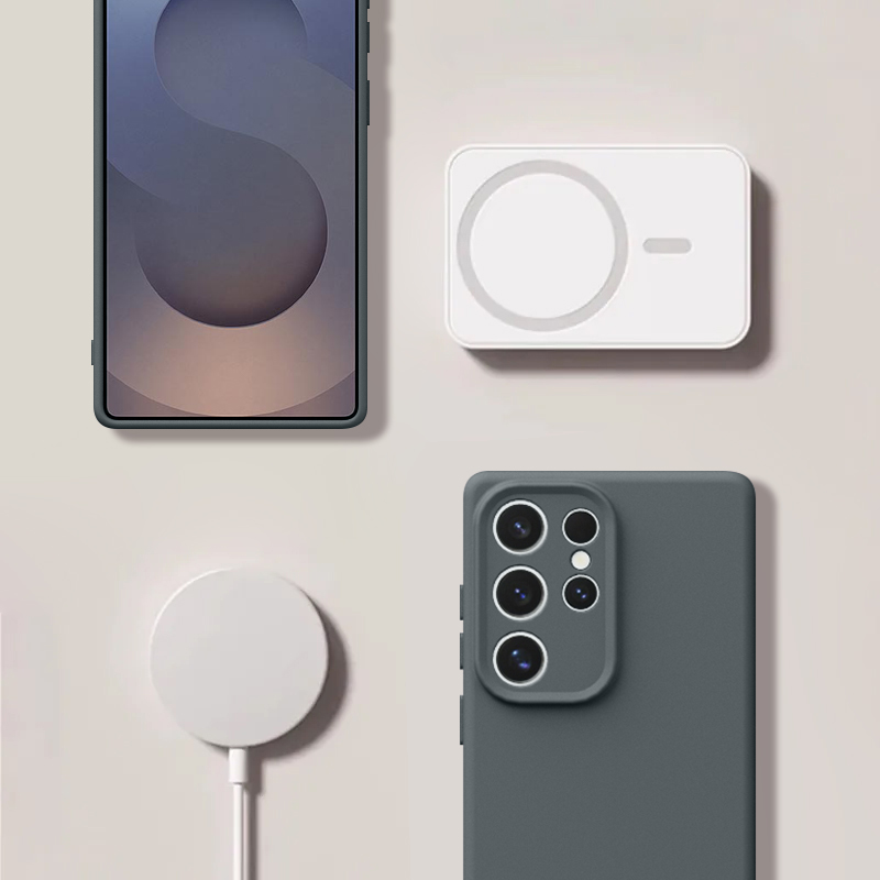 Funda de silicona líquida suav - Liquid Silicone Magnetic Phone Case reseña y precio
