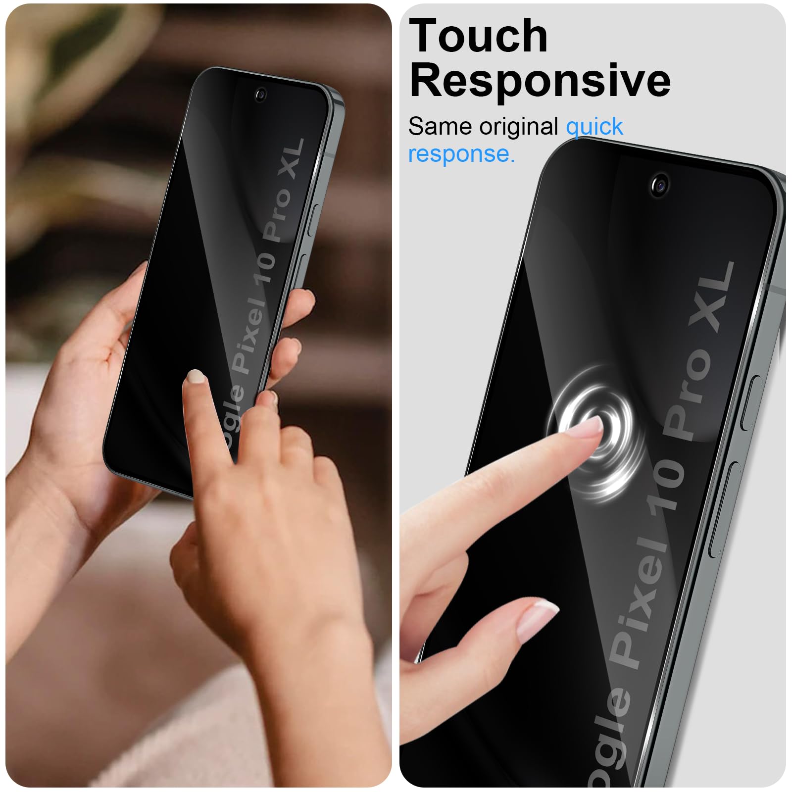 Protector de pantalla antiespí - Anti Spy Privacy Glass Case reseña y precio