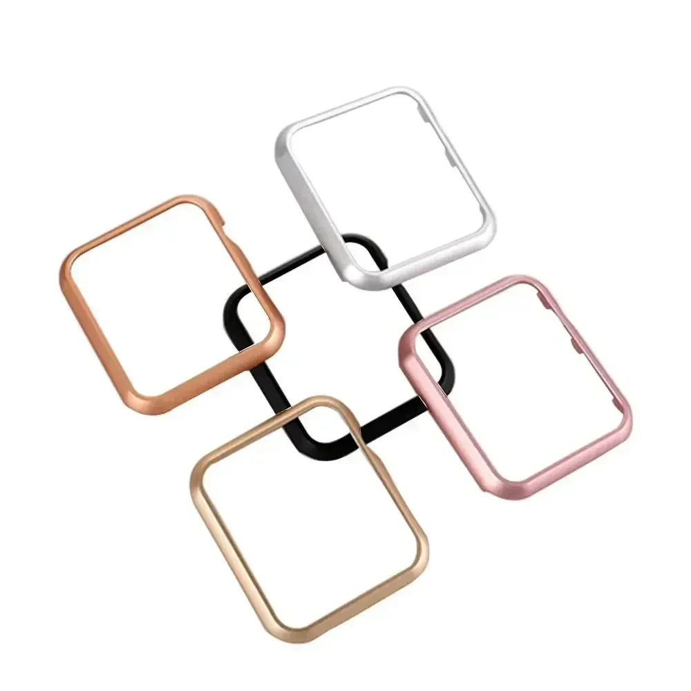 Para iWatch SE Series 10 9 8 7 - Metal Bumper Aluminum Frame Case reseña y precio