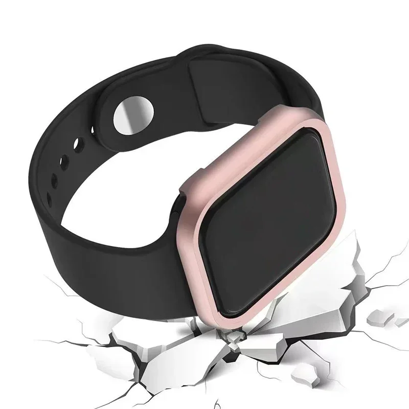 Para iWatch SE Series 10 9 8 7 - Metal Bumper Aluminum Frame Case reseña y precio