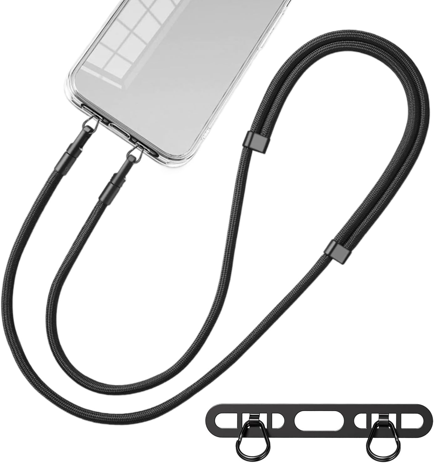 Cordón para teléfono móvil, an - Crossbody Lanyard Neck Strap Case reseña y precio