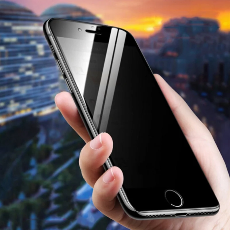 Funda de vidrio templado antie - Anti Spy Privacy Glass Case reseña y precio