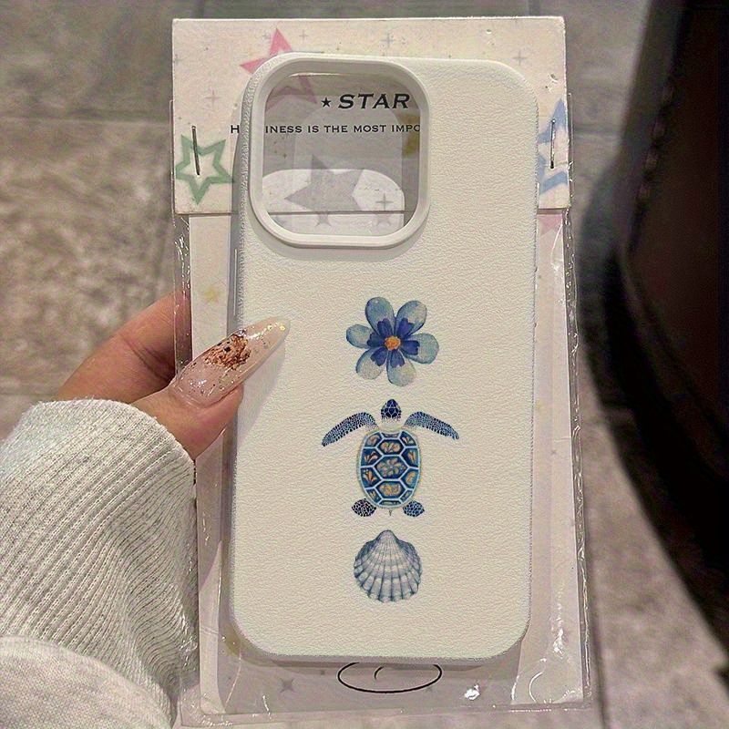 Funda de Teléfono con Textura  - Vintage Floral Pattern Soft Case reseña y precio