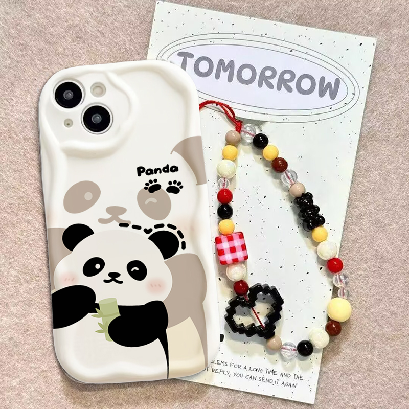 Funda con correa para muñeca d - Cute Cartoon Wrist Strap Silicone Case reseña y precio