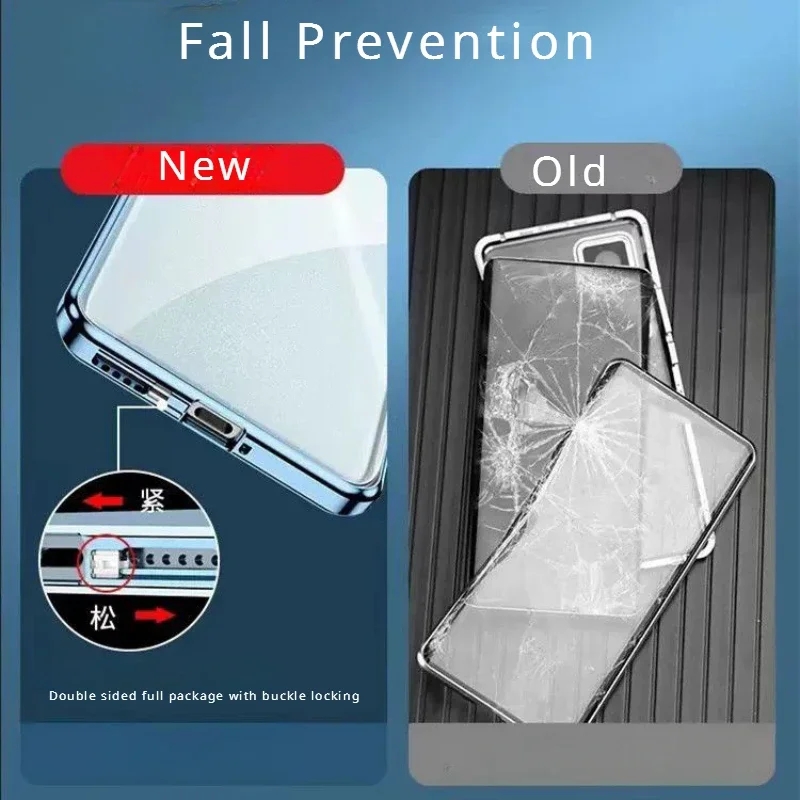 Funda Magnética de Metal con C - Anti Spy Privacy Glass Case reseña y precio