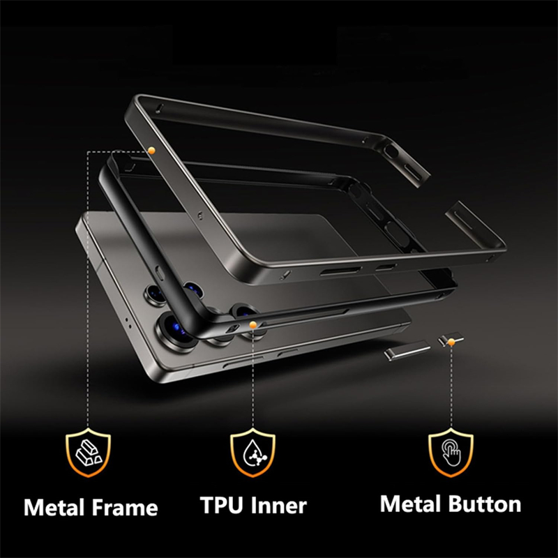 Carcasa Metálica con Marco de  - Metal Bumper Aluminum Frame Case reseña y precio