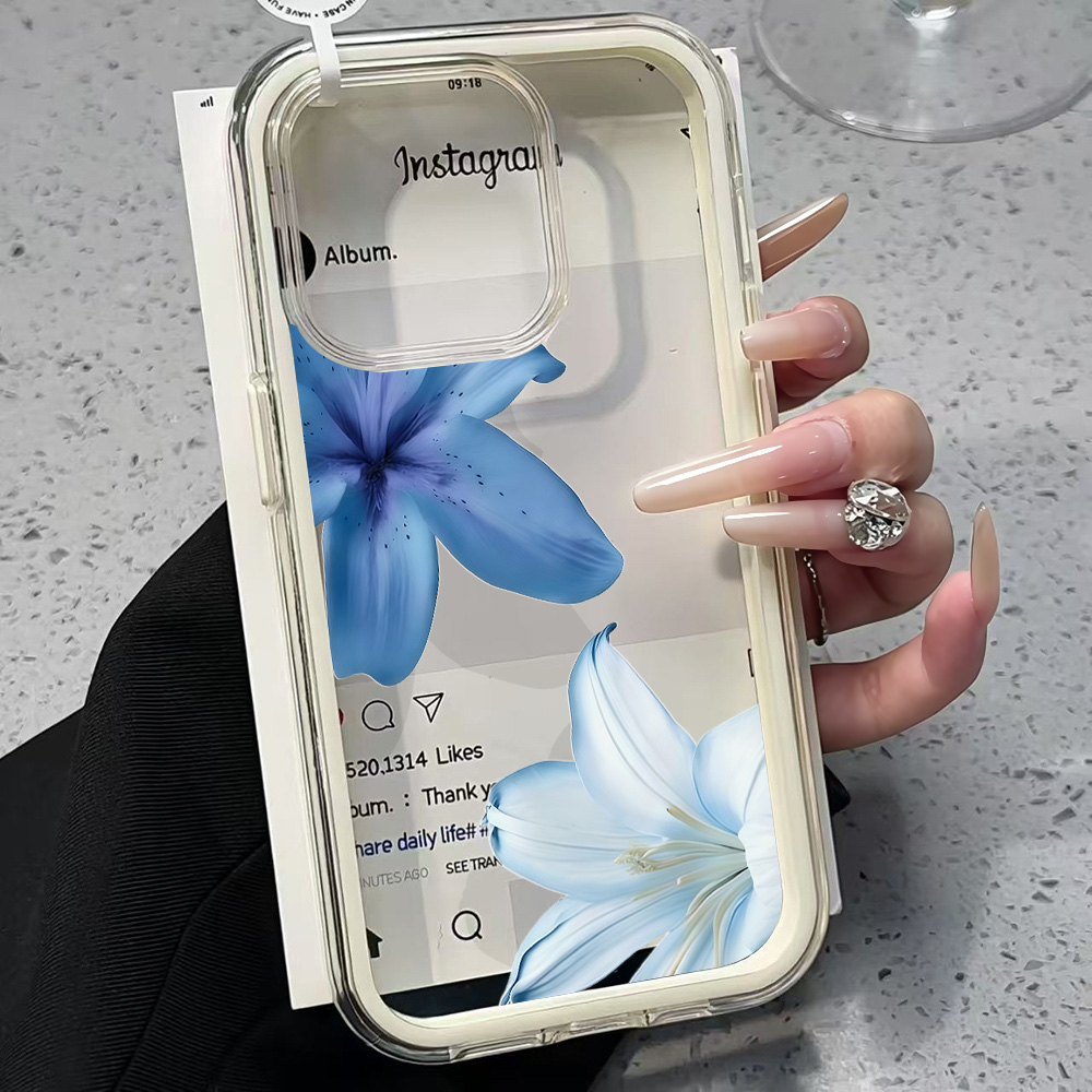 Funda Transparente con Diseño  - Clear Shockproof Bumper Case reseña y precio