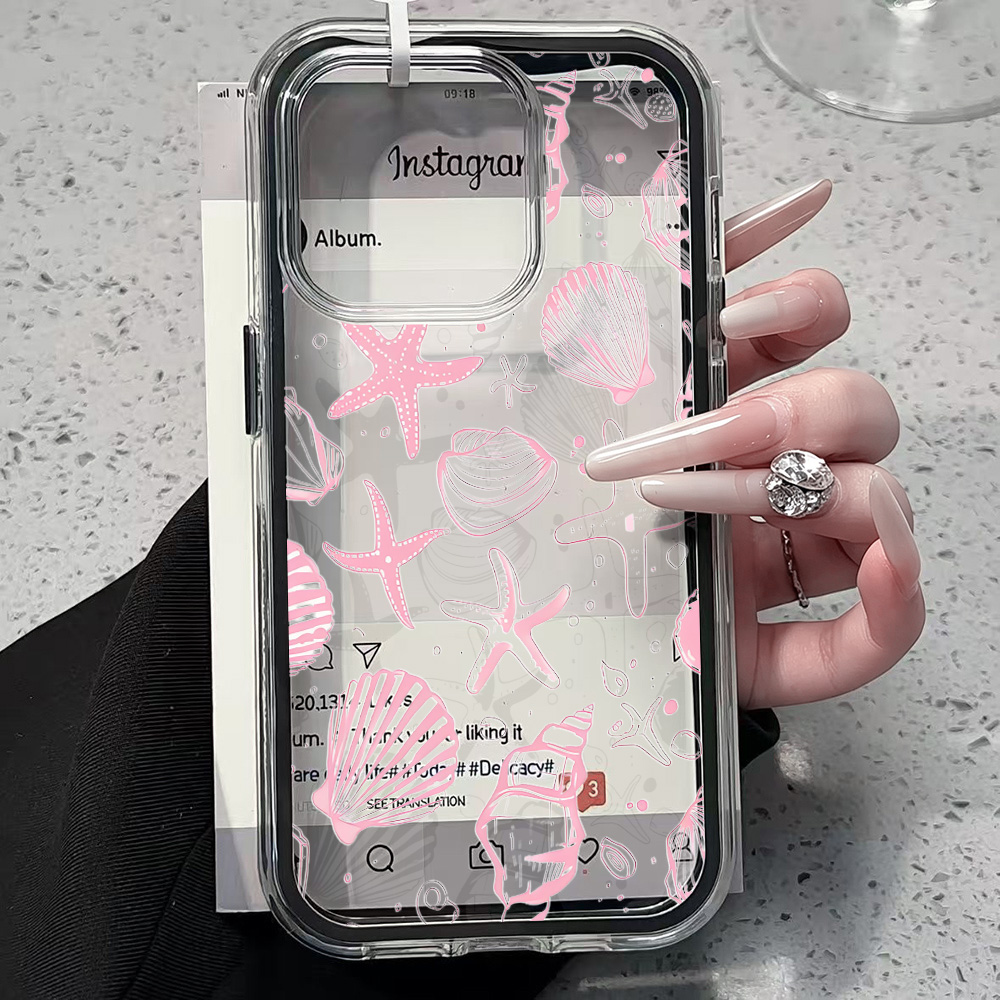 Funda Transparente con Diseño  - Clear Shockproof Bumper Case reseña y precio