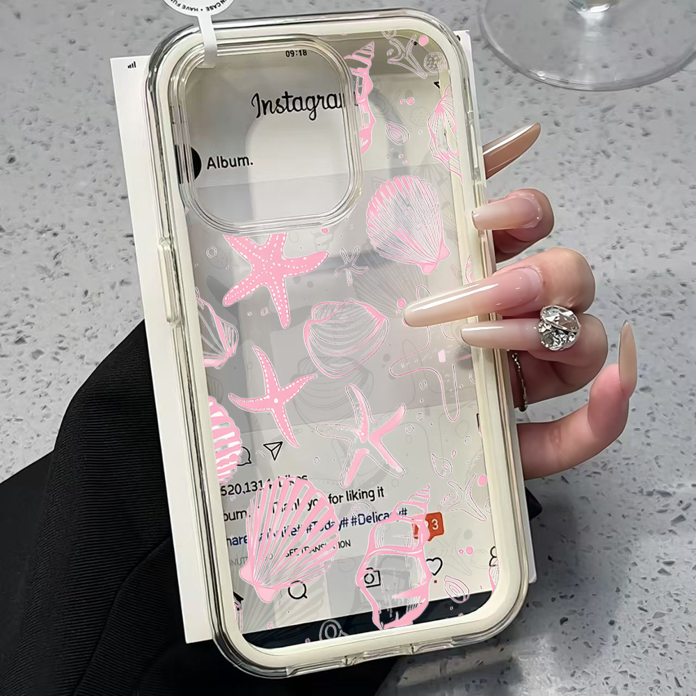 Funda Transparente con Diseño  - Clear Shockproof Bumper Case reseña y precio