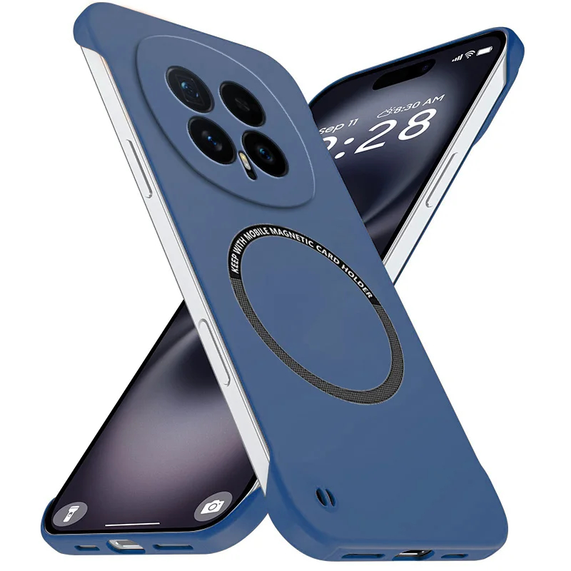Nueva funda de teléfono sin ma - Ultra Thin Frameless Phone Cover reseña y precio