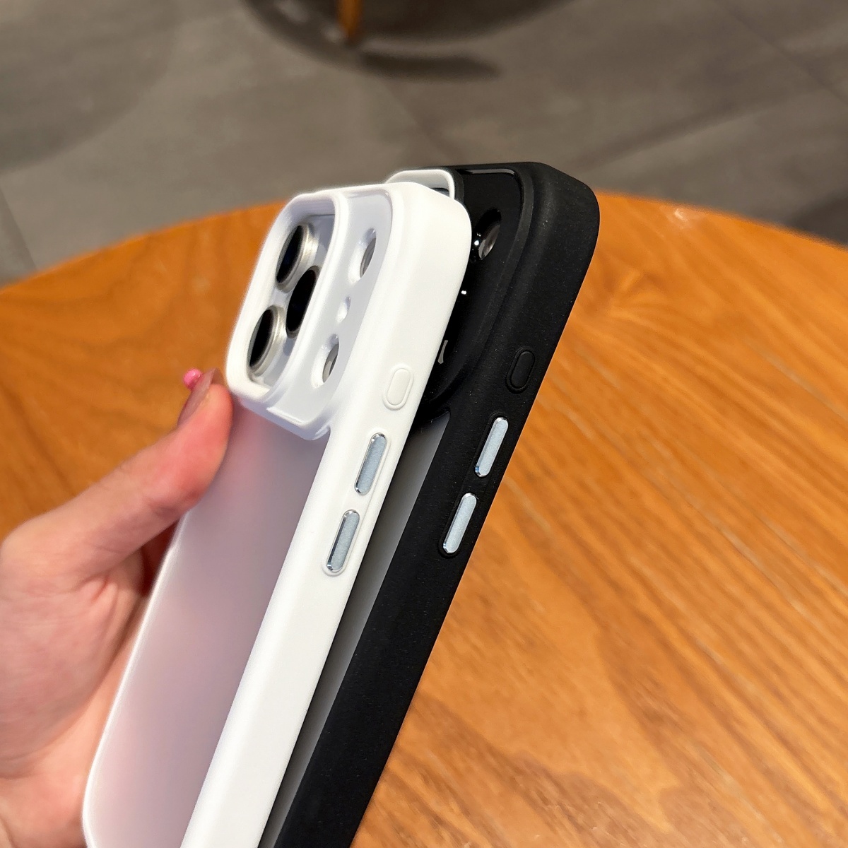 Funda de lujo mate transparent - Clear Shockproof Bumper Case reseña y precio