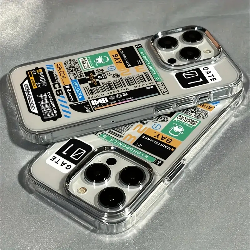 Etiquetas adhesivas para coche - Clear Shockproof Bumper Case reseña y precio