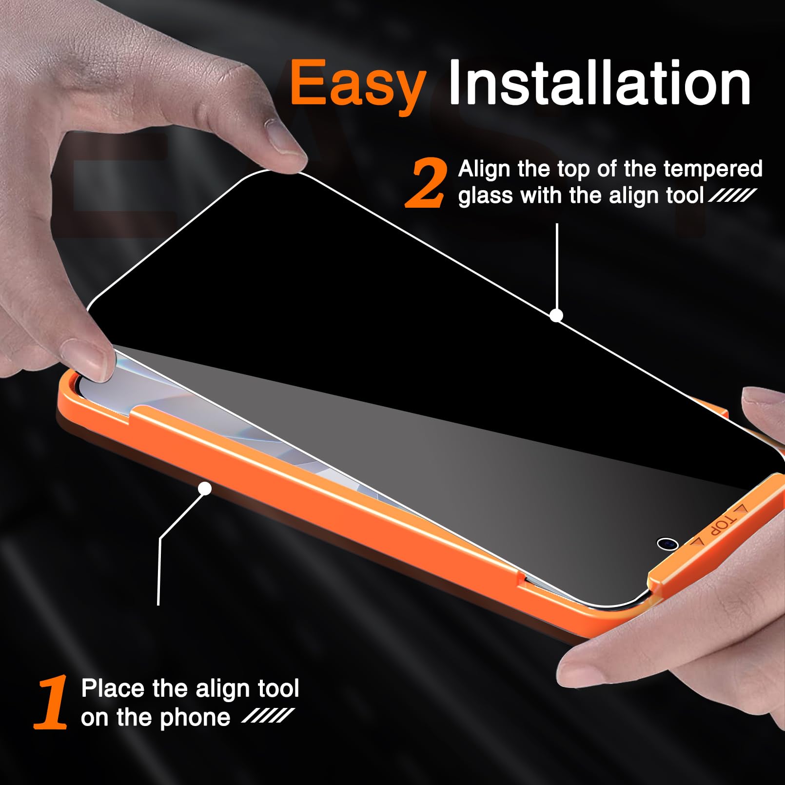 Paquete de 3 protectores de pa - Anti Spy Privacy Glass Case reseña y precio