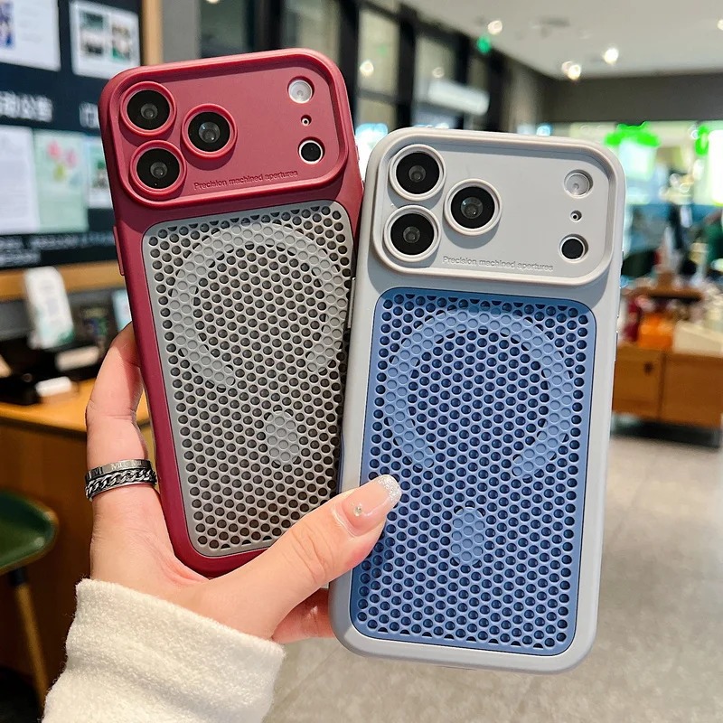 Funda Magnética Transpirable c - Heat Dissipation Mesh Breathable Case reseña y precio