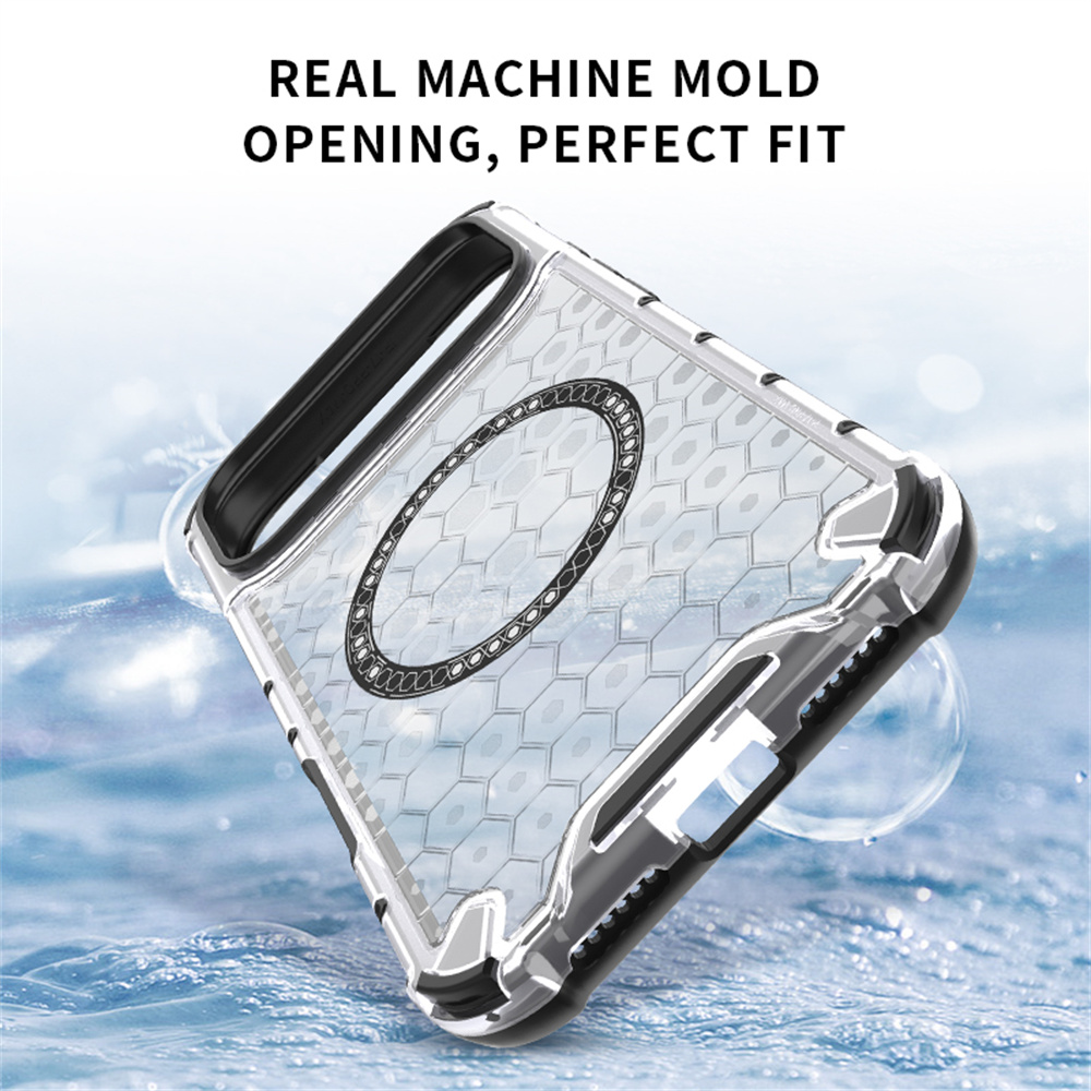 Funda magnética de lujo con ar - Clear Shockproof Bumper Case reseña y precio
