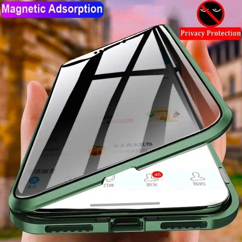 Funda de Teléfono de Vidrio Te - Anti Spy Privacy Glass Case reseña y precio