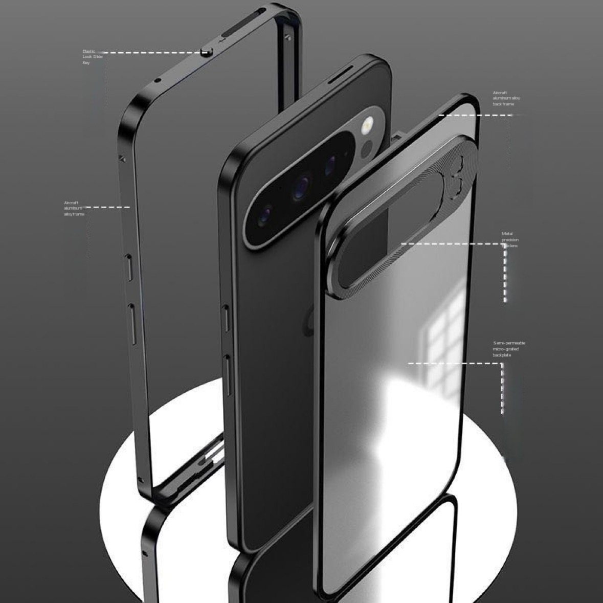 Carcasa Magnética 2 en 1 de Al - Metal Bumper Aluminum Frame Case reseña y precio