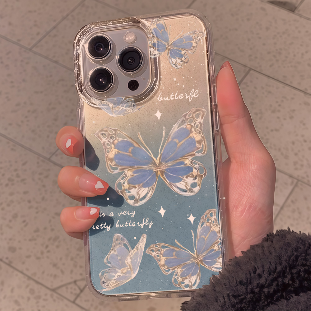 Funda de Teléfono de Lujo con  - Clear Shockproof Bumper Case reseña y precio