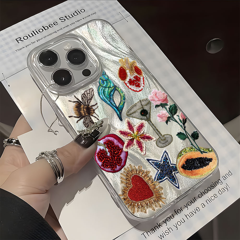 Funda Protectora para Teléfono - Vintage Floral Pattern Soft Case reseña y precio