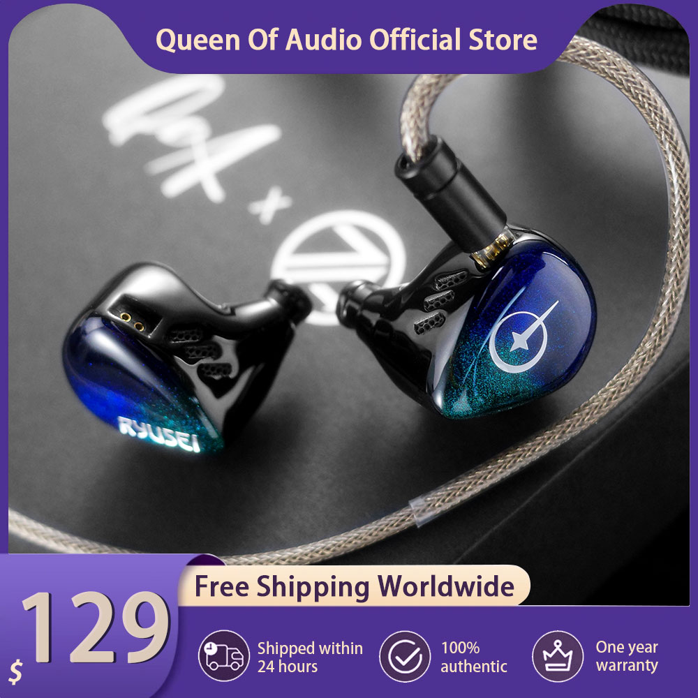 Nuevos Auriculares QoA X 7th A - Earphones reseña y precio