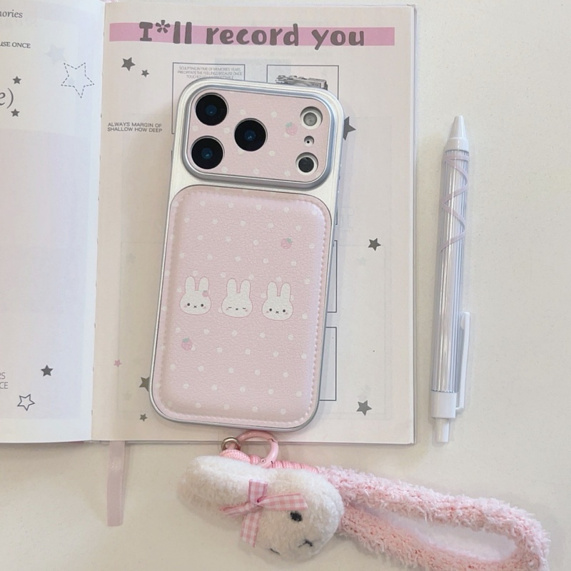 Funda de Cuero con Diseño de M - Cute Cartoon Wrist Strap Silicone Case reseña y precio